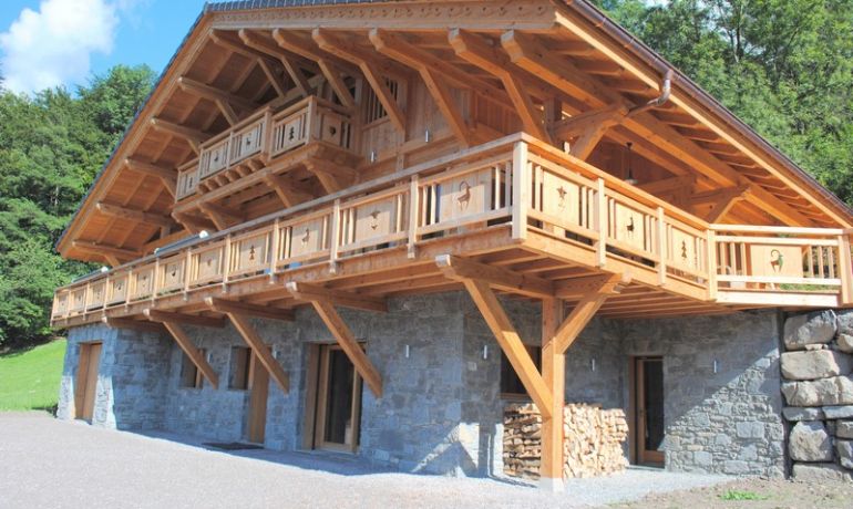Chalet Joli bois