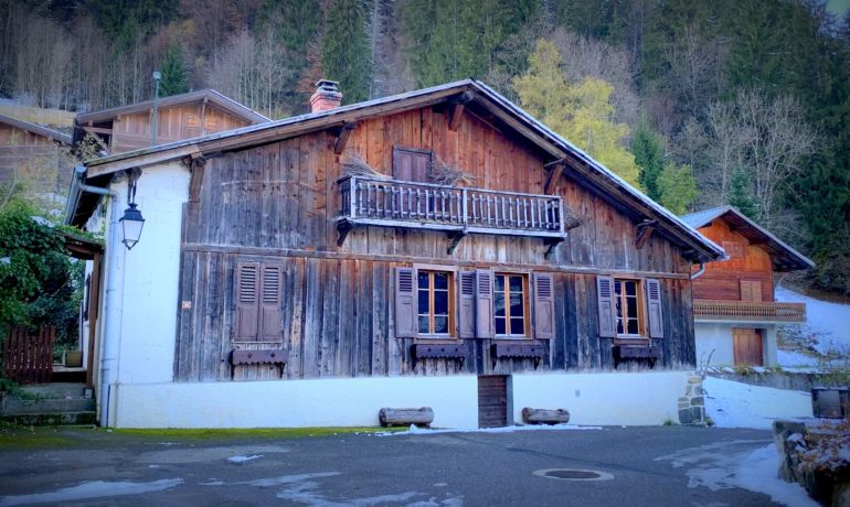 Unique ski in ski out farm alpine – Sold